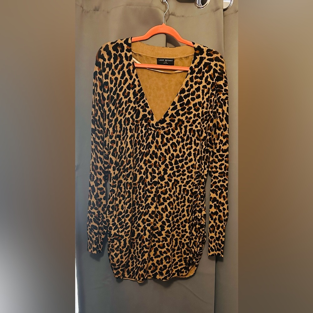 Lane Bryant Leopard sweater